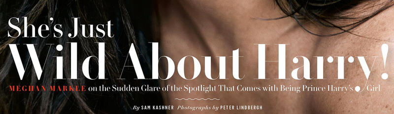 Illustration for article titled Here We Go: Meghan Markle Is On the Cover of Vanity Fair